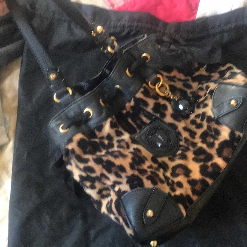 Juicy Couture Leopard Daydreamer Handbag-please add wallet for great discount!